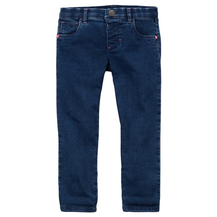 Girls 4-8 Carter's Heart Pocket Jeans, Size: 8, Blue