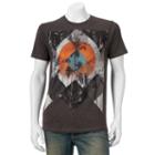 Men's Apt. 9&reg; Classic-fit Tropical-inspired Tee, Size: Medium, Grey (charcoal)