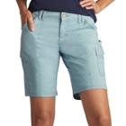 Women's Lee Henley Bermuda Shorts, Size: 8 - Regular, Light Blue
