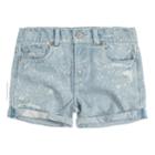 Girls 7-16 Levi's Seaside Bermuda Shorts, Size: 16, Light Blue