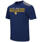 Men's Campus Heritage West Virginia Mountaineers Rival Heathered Tee, Size: Large, Blue Other