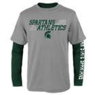 Boys 8-20 Michigan State Spartans United Tee Set, Size: S 8, Grey