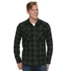 Men's Levi's Lassen Buffalo Plaid Button-down Shirt, Size: Medium, Green