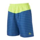 Men's Rbx Gym 'n Swim Colorblock Swim Trunks, Size: Medium, Blue