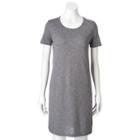 Women's Sonoma Goods For Life&trade; T-shirt Dress, Size: Xl, Med Grey