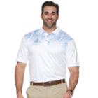 Big & Tall Grand Slam On Course Regular-fit Space-dyed Performance Golf Polo, Men's, Size: 3xl Tall, White