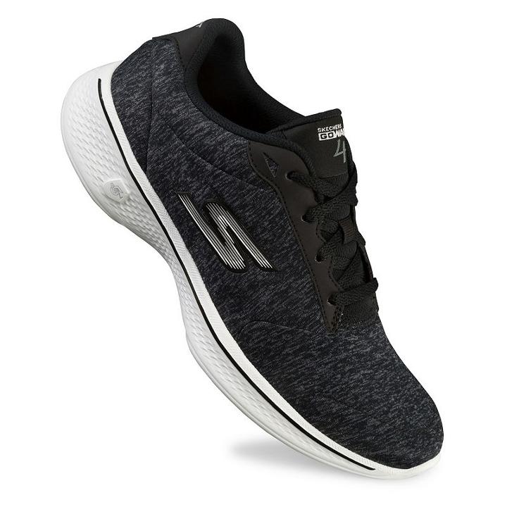 Skechers Gowalk 4 Serenity Women's Sneakers, Size: 8.5, Grey (charcoal)