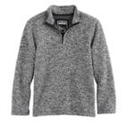 Boys 8-20 Urban Pipeline Quarter-zip Fleece Sweater, Size: Small, Black