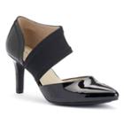 Andrew Geller Women's Asymmetrical High Heels, Size: Medium (9.5), Black
