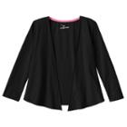 Girls 4-10 Jumping Beans&reg; Open Front Cardigan, Girl's, Size: 7, Black