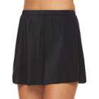 Women's Trimshaper Body Sculptor Skirtini Bottoms, Size: 10, Black