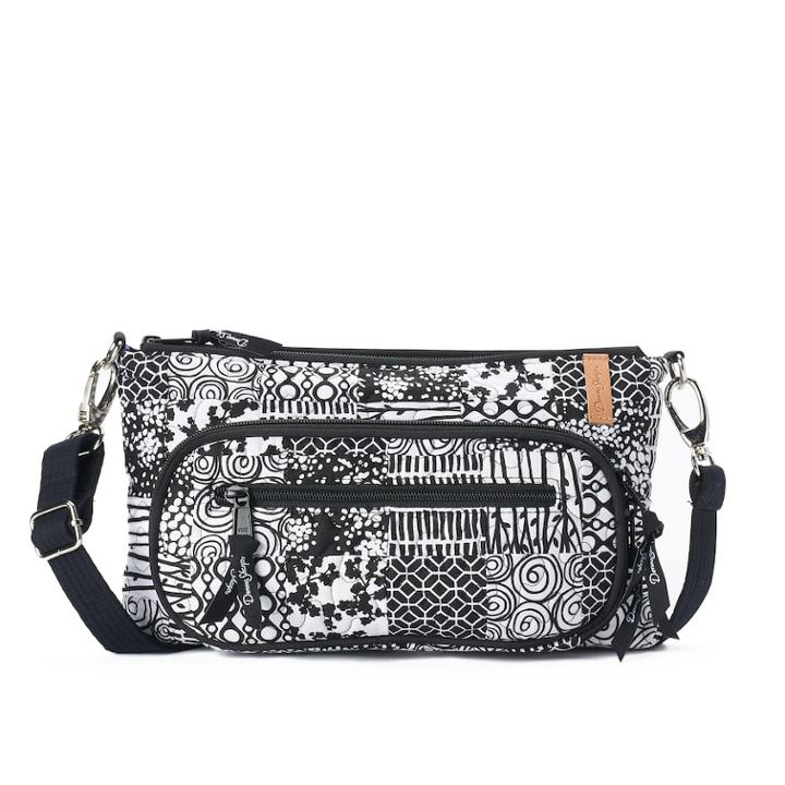 Donna Sharp Heather Quilted Crossbody Bag, Women's, Domino