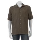 Big & Tall Batik Bay Classic-fit Tropical Button-down Shirt, Men's, Size: Xxl Tall, Green Oth