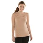 Juniors' Plus Size So&reg; Satin-trim Tank Top, Girl's, Size: 2xl, Med Beige
