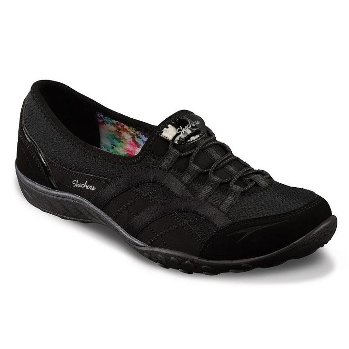 Skechers Relaxed Fit Breathe Easy Faithful Women's Shoes, Size: 6, Grey (charcoal)