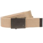 Lee, Men's Single Web Belt, Lt Brown