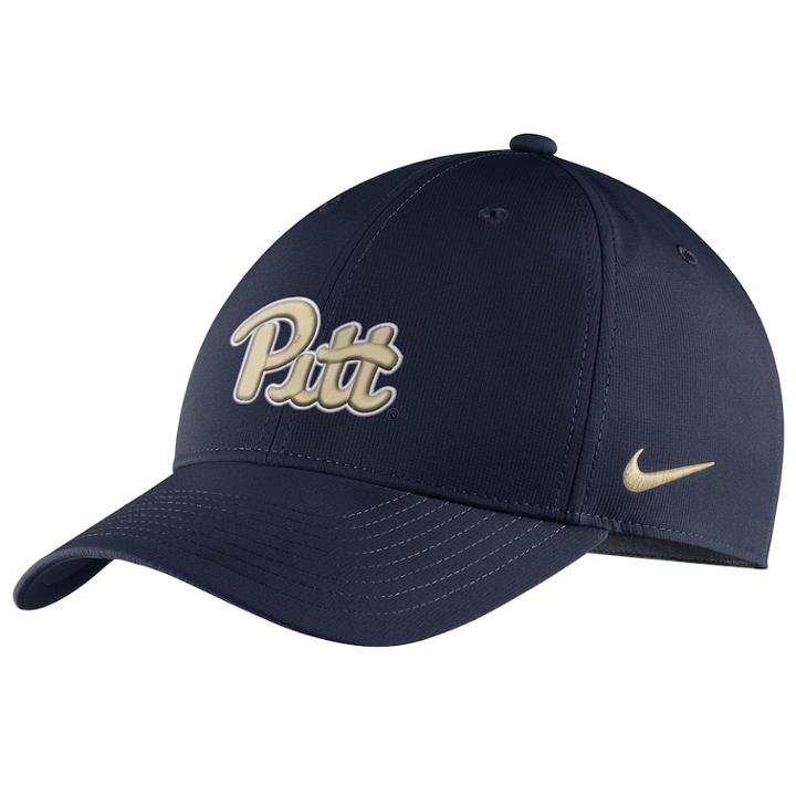 Adult Nike Pitt Panthers Adjustable Cap, Men's, Blue (navy)
