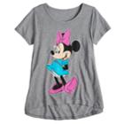 Girls 7-16 Disney's Minnie Mouse Graphic Tee, Size: Medium, Med Grey