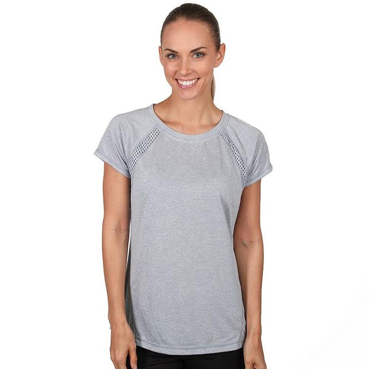 Women's Jockey Sport Mesh Performance Tee, Size: Small, Blue Other