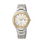 Seiko Women's Two Tone Stainless Steel Solar Watch - Sut128, Size: Small, Multicolor