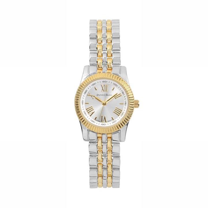 Journee Collection Women's Stainless Steel Watch, Multicolor