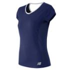 Women's New Balance Tournament Tennis Tee, Size: Xs, Blue Other