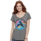 Juniors' Pink Floyd Graphic Tee, Teens, Size: Xs, Dark Grey