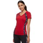 Women's Fila Sport&reg; Basic Movement Tee, Size: Large, Med Red