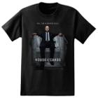 Big & Tall House Of Cards Frank Underwood Bad, For A Greater Good Tee, Men's, Size: 2xl, Black