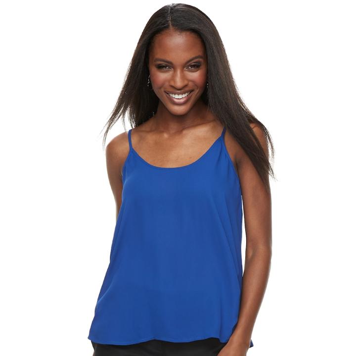 Women's Apt. 9&reg; Swing Camisole, Size: Medium, Med Blue
