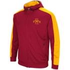 Men's Iowa State Cyclones Setter Full-zip Hoodie, Size: Small, Dark Red