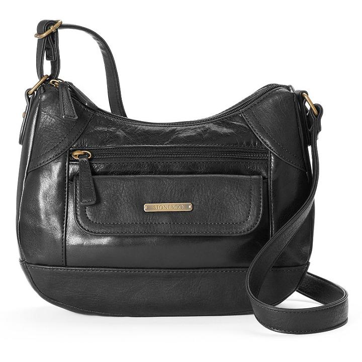 Stone & Co. Megan Hobo, Women's, Black Black