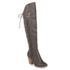 Journee Collection Spritz Women's Over-the-knee Boots, Size: 10 Wc, Grey