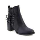Olivia Miller East Village Women's Lace-up Ankle Boots, Size: 8, Black