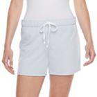 Juniors' So&reg; Fold-over Midi Shorts, Girl's, Size: Xs, Light Blue