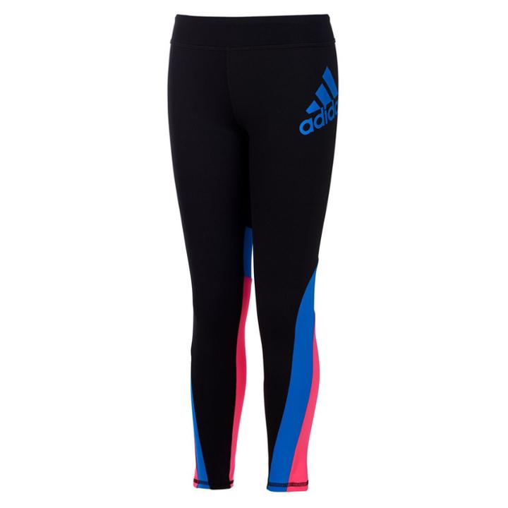 Girls 7-16 Adidas Climalite Dynamic Leggings, Size: Xl, Black