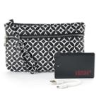 Apt. 9&reg; Rfid-blocking Phone Charging Wristlet, Women's, Oxford