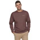 Men's Columbia Ortega Oaks Fleece Crewneck Tee, Size: Medium, Brt Purple
