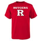 Boys' 4-18 Rutgers Scarlet Knights Goal Line Tee, Size: 6-7, Red