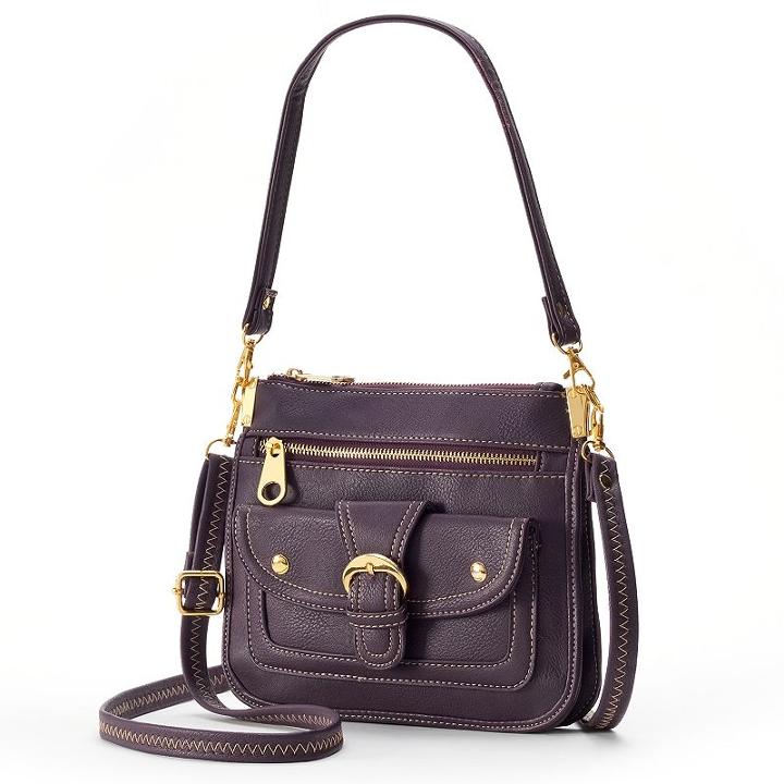 Mellow World Hipster Convertible Crossbody Bag, Women's, Purple