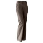 Sonoma Goods For Life&trade; Striped Bootcut Pants - Women's, Size: 16 Short, Brown