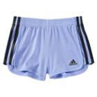 Girls 4-6x Adidas Around The Block Athletic Shorts, Size: 4, Brt Purple