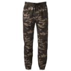 Men's Hollywood Jeans Camo Stretch Jogger Pants, Size: Large, Brown Oth