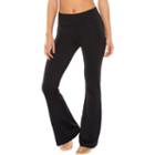 Women's Gaiam Zen Bootcut Yoga Pants, Size: Small, Black