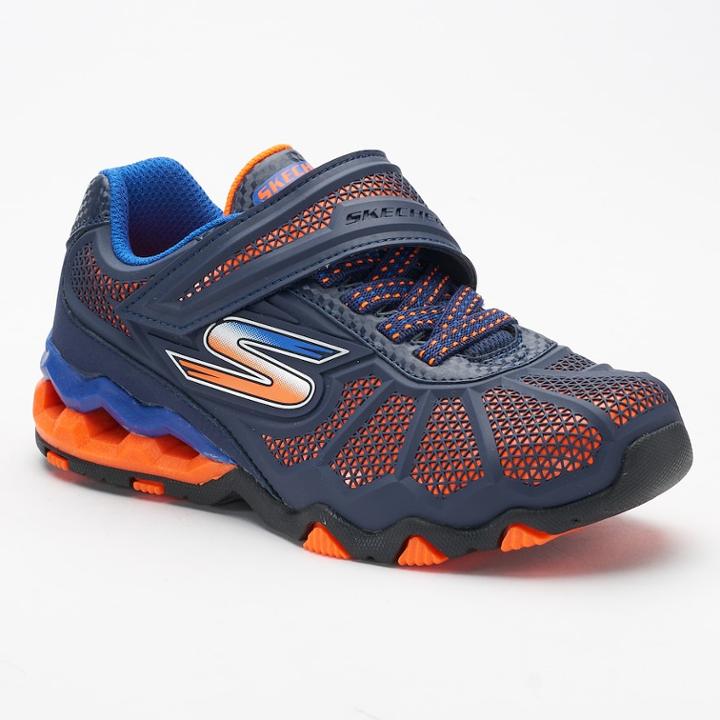 Skechers Hydrostatic Boys' Trail Shoes, Size: 4, White
