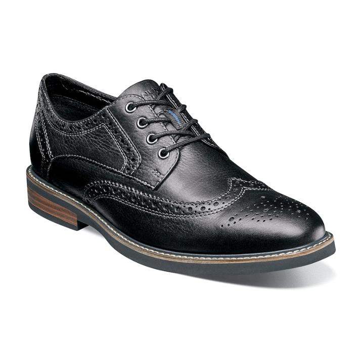 Nunn Bush Oakdale Men's Wingtip Dress Shoes, Size: 10.5 Wide, Oxford