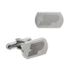 Fiora Stainless Steel Purdue Boilermakers Cuff Links, Adult Unisex, Grey