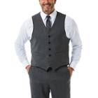 Men's J.m. Haggar Tailored-fit Stretch Suit Vest, Size: Xxl, Med Grey