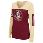 Women's Campus Heritage Florida State Seminoles Distressed Graphic Tee, Size: Xl, Med Red