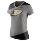 Women's Nike Purdue Boilermakers Champ Drive Tee, Size: Large, White
